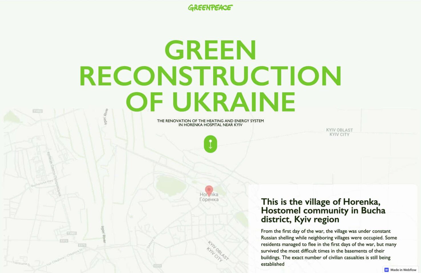 Reconstruction verte de l'Ukraine