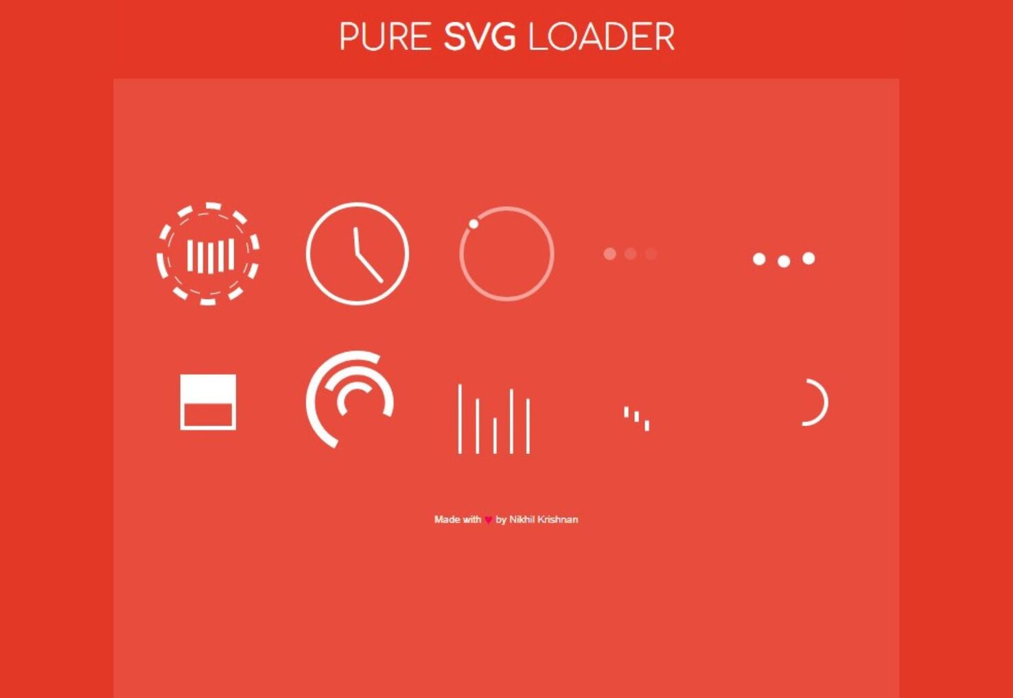 SVG Loading Animations